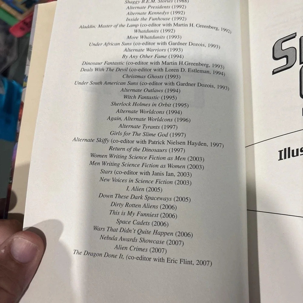 SPACE CADETS 1st Ed 1st Pr / Mike Resnick Intro / Very Good+/HC/DJ